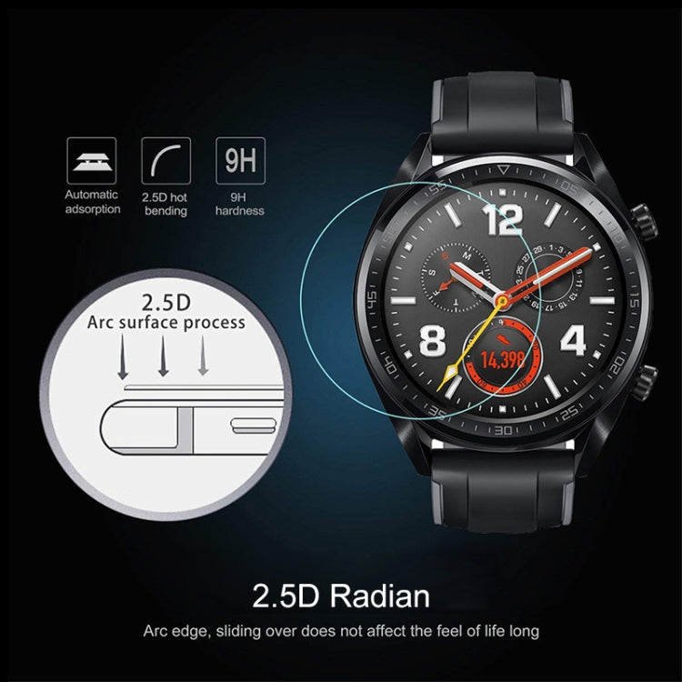 Película de vidrio templado universal de 29 mm de diámetro para Galaxy, LG, Sony, Huawei, Garmin, 29mm