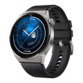 HUAWEI WATCH GT 3 Pro Reloj inteligente de titanio Pulsera de cuero genuino de 46 mm, Pantalla AMOLED de 1,43 pulgadas, Soporte ECG / GPS / Duración de la batería de 14 días, 46mm Rubber Wristband, 46mm Genuine Leather Wristband