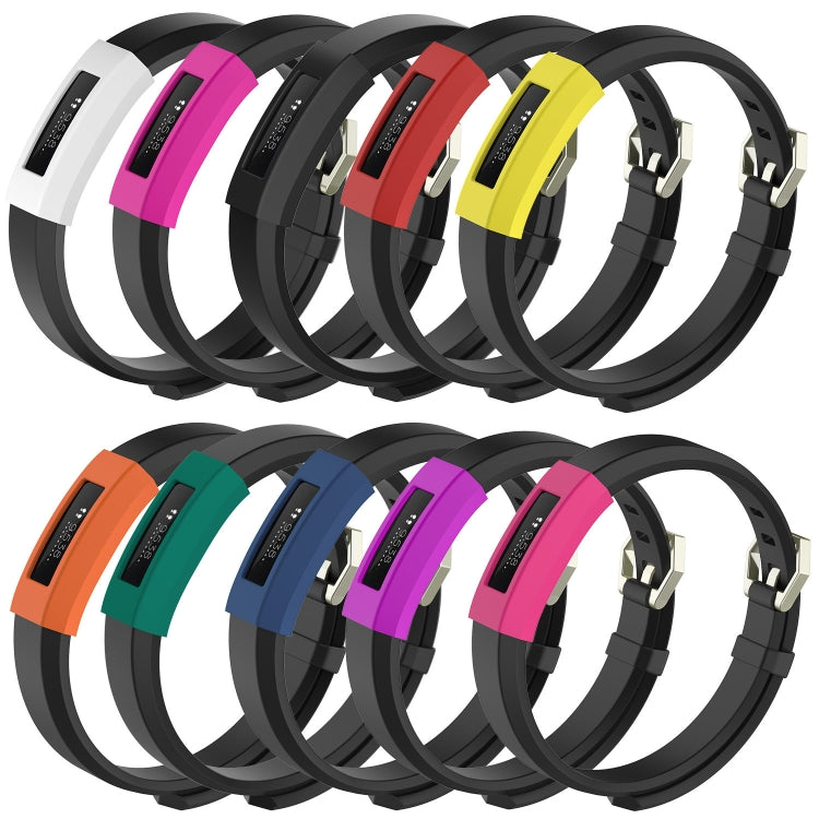 Funda protectora de reloj de silicona de color sólido para FITBIT Alta / HR