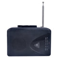 TON009 Reproductor de cinta de casete estéreo Radio FM/AM con altavoz externo, TON009