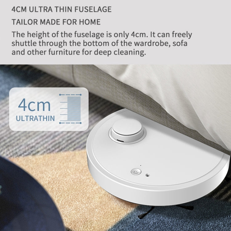 BOWAI OB12 Robot de barrido con carga USB inteligente para el hogar, OB12 (Black), OB12 (White)