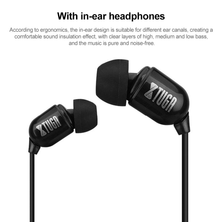XTUGA IEM1200 Receptor inalámbrico Bodypack Stage Singer Sistema de monitor de oído, Receiver Bodypack