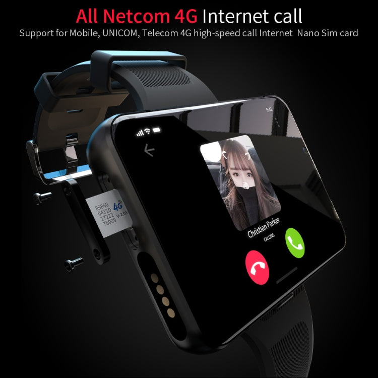 Reloj inteligente LOKMAT APPLLP Max 4G Call, 2,88 pulgadas MTK6761 Quad Core, 4GB+64GB, Android 9.0, GPS, frecuencia cardíaca