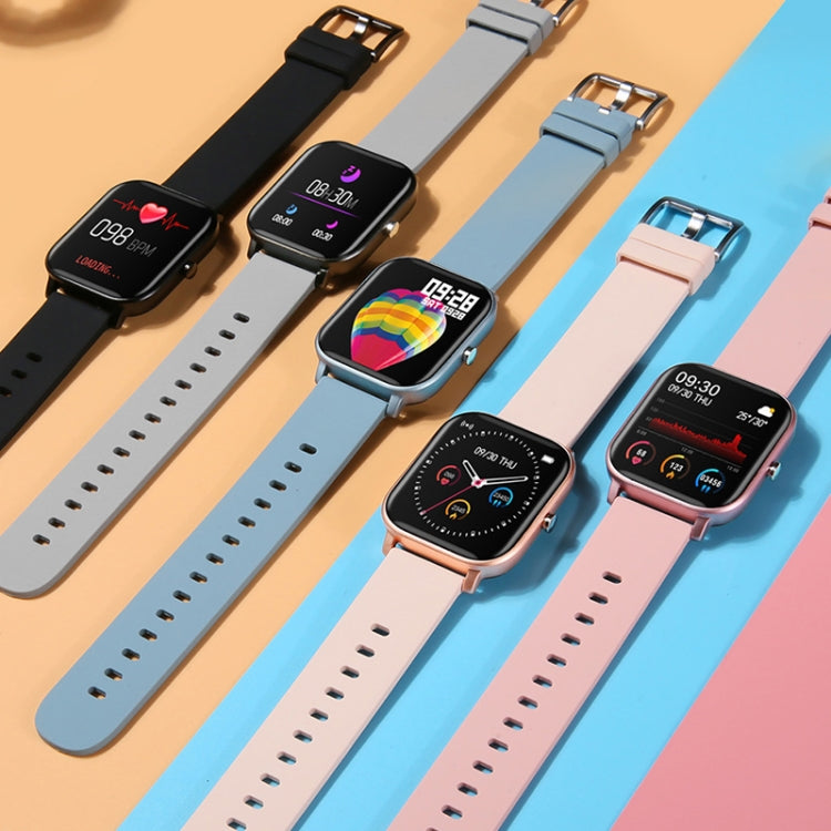 LOKMAT P8 Reloj inteligente de salud resistente al agua con pantalla de 1,4 pulgadas, podómetro/sueño/monitor de frecuencia cardíaca