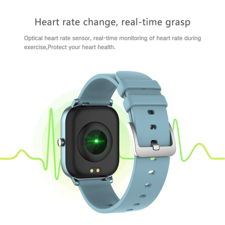 LOKMAT P8 Reloj inteligente de salud resistente al agua con pantalla de 1,4 pulgadas, podómetro/sueño/monitor de frecuencia cardíaca