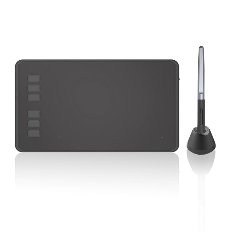 HUION Inspiroy Series H640P 5080LPI tableta de dibujo gráfico USB de arte profesional para Windows/Mac OS, con bolígrafo sin batería