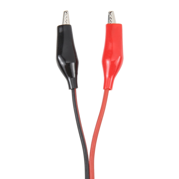 Cable de sonda de prueba con pinza de cocodrilo doble, longitud: 1 m