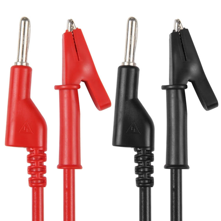Cable de prueba de sonda gruesa a pinza de cocodrilo, longitud: 1 m