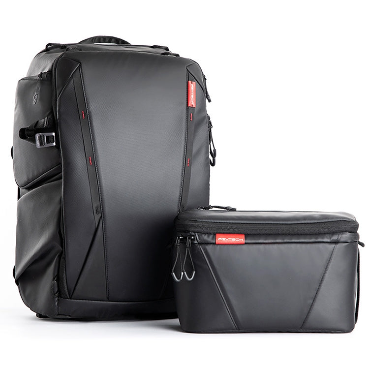 PGYTECH P-CB-020 2 en 1 Mochila impermeable a prueba de golpes para exteriores con dos hombros + bolso de hombro individual, P-CB-020