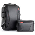 PGYTECH P-CB-020 2 en 1 Mochila impermeable a prueba de golpes para exteriores con dos hombros + bolso de hombro individual, P-CB-020