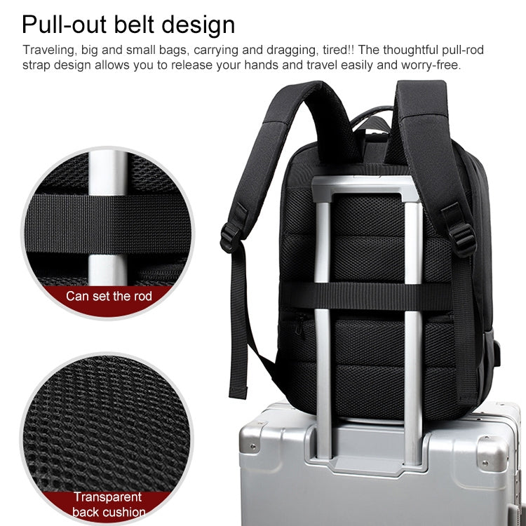 Mochila multifuncional para ordenador portátil Oxford cxs-618