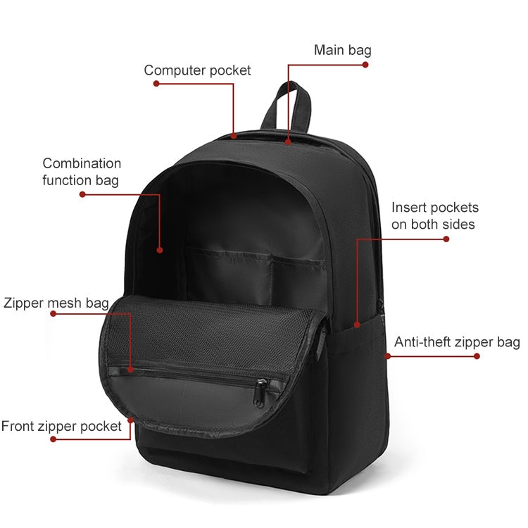 Mochila multifuncional para ordenador portátil Oxford cxs-8106