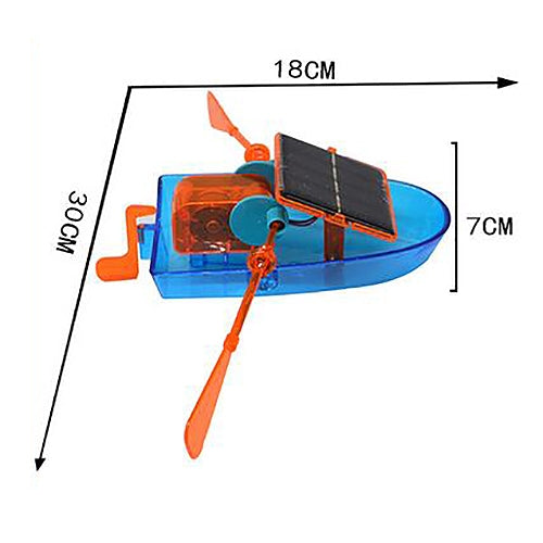 Barco de juguete para niños con energía solar DIY, DIY Solar Powered Boat
