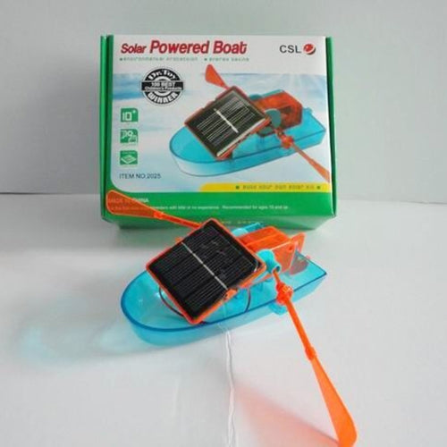 Barco de juguete para niños con energía solar DIY, DIY Solar Powered Boat