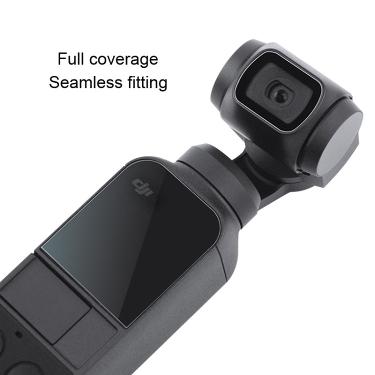 Protector de lente de 6 piezas + película de vidrio templado de pantalla para DJI OSMO Pocket Gimbal, 6PCS Lens Protector