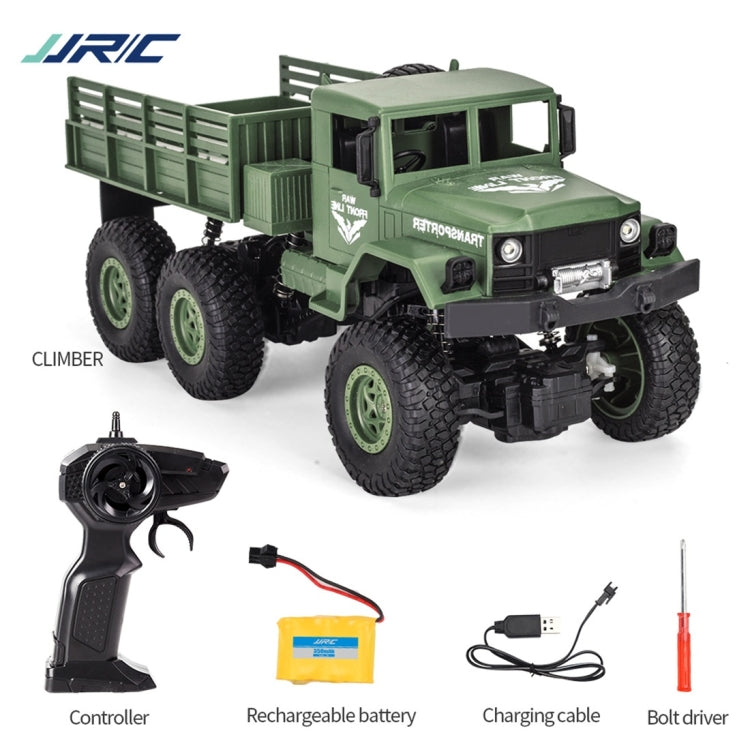 JJR/C 1:18 2,4 Ghz 4 canales Control remoto Dongfeng 8 armadura de seis ruedas camión vehículo juguete, Dongfeng 8 (Green), Dongfeng 8 (Yellow)