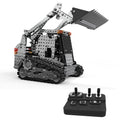 MoFun SW(RC)-008 2,4G Control remoto inalámbrico carretilla elevadora Caterpillar de 10 canales para niños DIY juguete ensamblado de acero inoxidable, SW(RC)-008