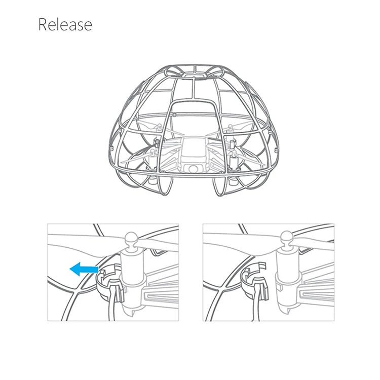Jaula de cubierta protectora esférica PGYTECH para DJI TELLO, For DJI TELLO Cage