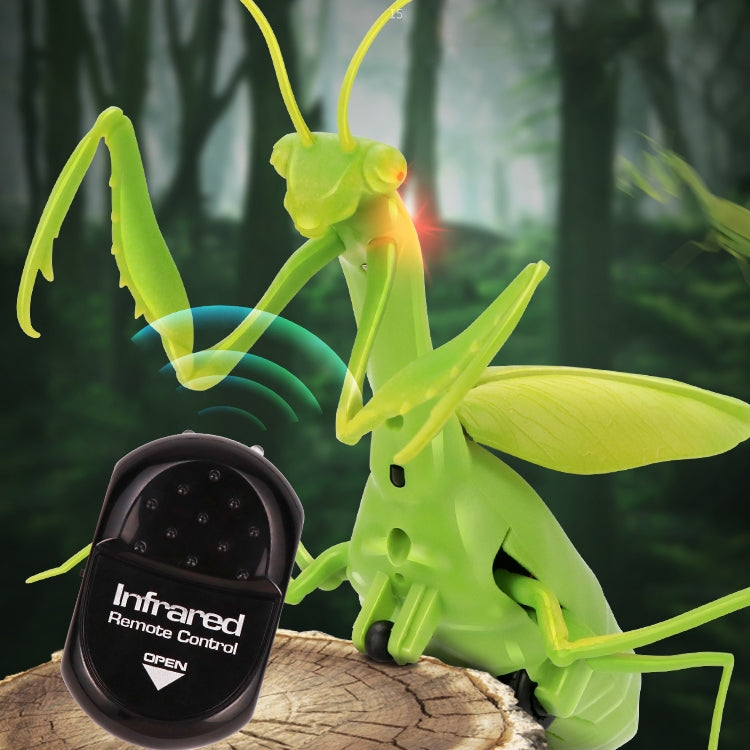 6661 Sensor infrarrojo Control remoto Mantis religiosa simulada niños creativos modelo de juguete eléctrico complicado, Praying Mantis