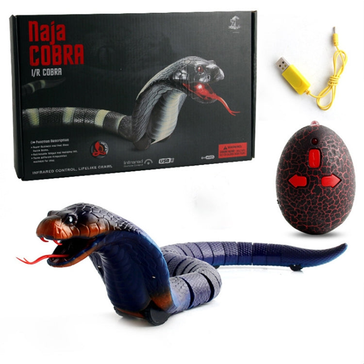 8808B Sensor infrarrojo Control remoto Cobra simulada creativo niños eléctrico modelo de juguete complicado, Cobra