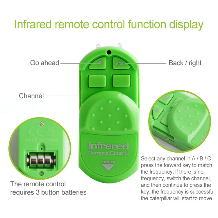 9910A Sensor infrarrojo Control remoto insecto simulado creativo niños modelo de juguete eléctrico complicado, Insect (Orange), Insect (Green), Insect (Blue), Insect (Purple), Insect (Yellow)