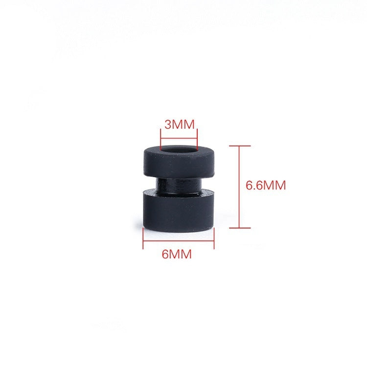 5 paquetes/100 piezas iFlight M3 columna de goma amortiguadora bola amortiguadora bola amortiguadora para REVO Bee32 F4/F3 Control de vuelo Fly Tower FPV RC, M3