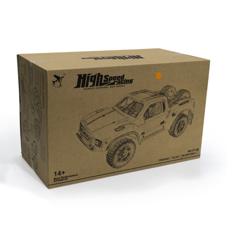 FY-08 Versión sin escobillas 2.4G Vehículo todoterreno con control remoto 1:12 Camión corto con tracción en las cuatro ruedas Coche con control remoto de alta velocidad, enchufe de la UE