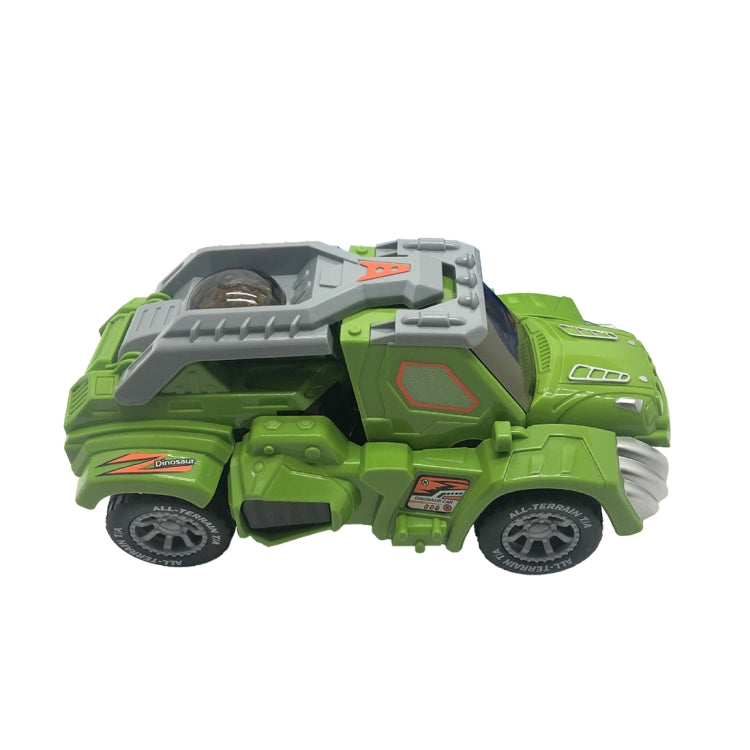 HG-882 Juguete eléctrico del coche de la deformación del dinosaurio Juguete musical ligero universal