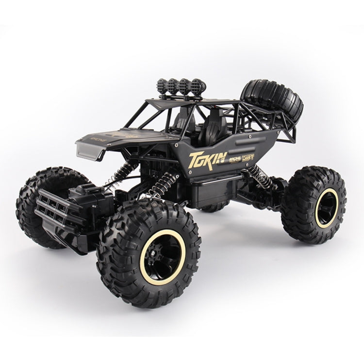 HD6026 1:12 Coche de escalada de aleación grande Montaña Bigfoot Cross-Country Coche de juguete con control remoto con tracción en las cuatro ruedas, Tamaño: 37 cm, HD6026 1:12(Black), 6255 2.4GHz 1:16(Green), HD6026 1:12(Gold), HD6026 1:12(Red)       ...