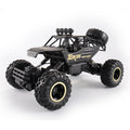 HD6026 1:12 Coche de escalada de aleación grande Montaña Bigfoot Cross-Country Coche de juguete con control remoto con tracción en las cuatro ruedas, Tamaño: 37 cm, HD6026 1:12(Black), 6255 2.4GHz 1:16(Green), HD6026 1:12(Gold), HD6026 1:12(Red)       ...