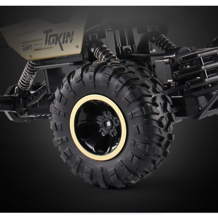 HD6026 1:12 Coche de escalada de aleación grande Montaña Bigfoot Cross-Country Coche de juguete con control remoto con tracción en las cuatro ruedas, Tamaño: 37 cm, HD6026 1:12(Black), 6255 2.4GHz 1:16(Green), HD6026 1:12(Gold), HD6026 1:12(Red)       ...