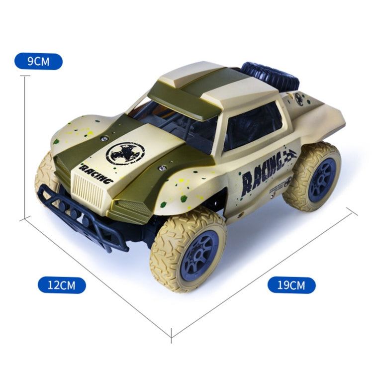 HD808 1:20 27 Mhz Control remoto camión corto de alta velocidad todoterreno a la deriva coche de juguete para niños