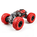 675E 1:16 2,4 GHz Coche de juguete para niños con control remoto, tracción en las cuatro ruedas, todoterreno, trenzado, de doble cara, tamaño: 33 cm