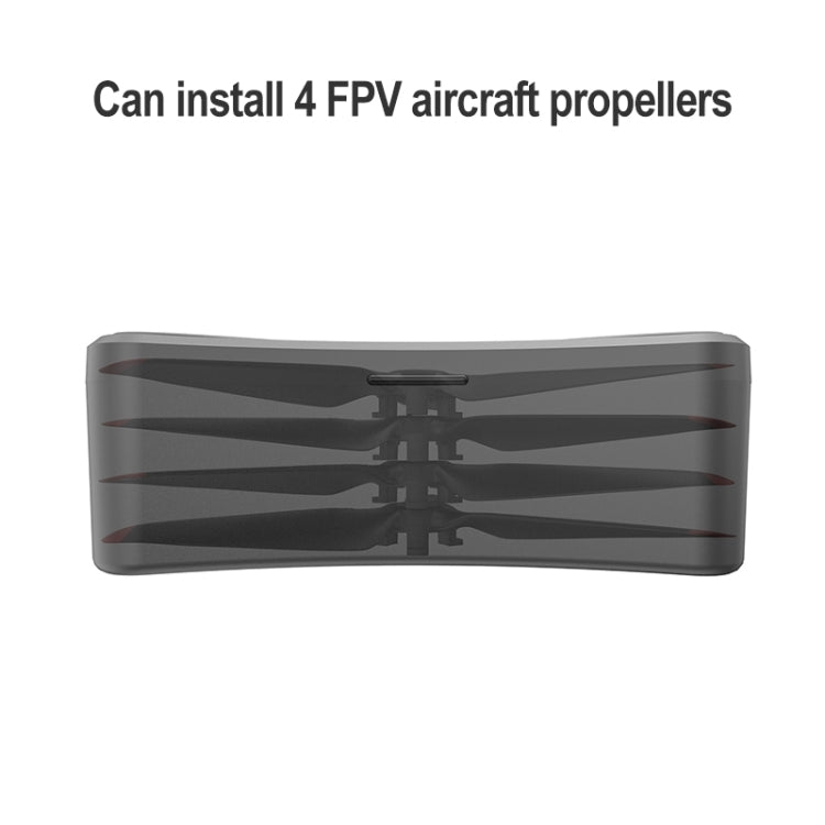 Caja de almacenamiento de hélice Sunnylife 5328S caja de protección anticaída de hoja de hélice para DJI FPV