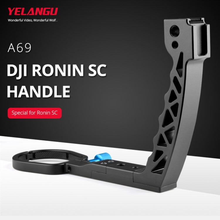 YELANGU A69 Mango de elevación Pot Soporte de extensión estabilizador de mano para DJI Ronin SC, A69 for DJI Ronin SC