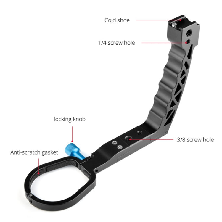 YELANGU A69 Mango de elevación Pot Soporte de extensión estabilizador de mano para DJI Ronin SC, A69 for DJI Ronin SC
