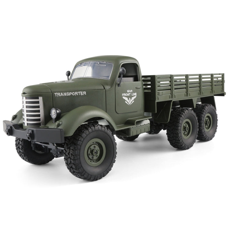 JJR/C Q60 Transporter-1 cuerpo completo 1:16 Mini 2,4 GHz RC 6WD rastreado todoterreno militar camión coche de juguete, Q60