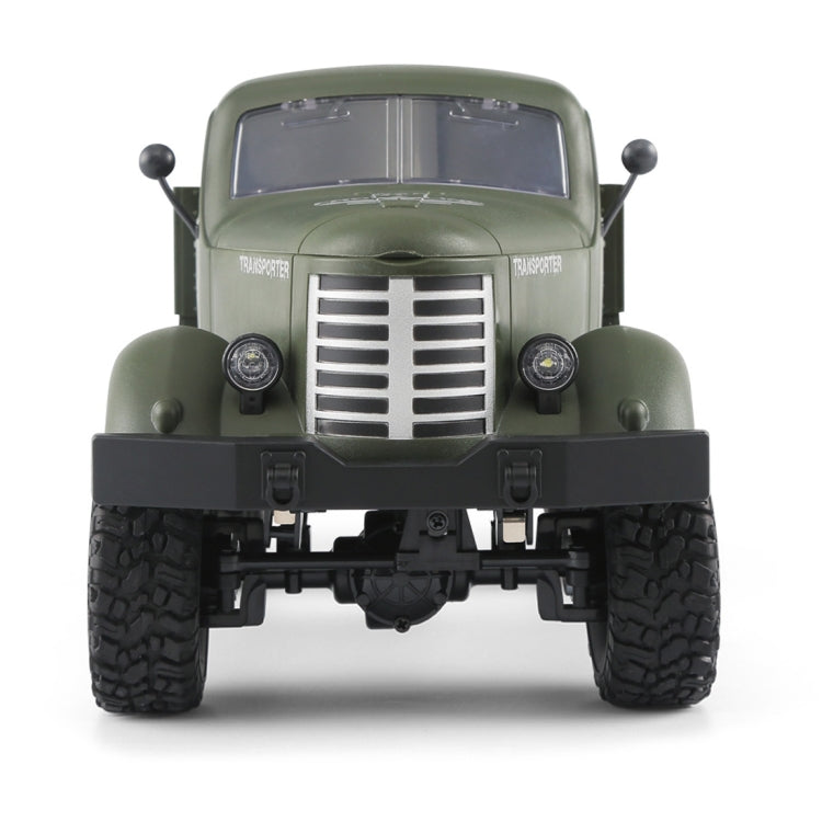 JJR/C Q60 Transporter-1 cuerpo completo 1:16 Mini 2,4 GHz RC 6WD rastreado todoterreno militar camión coche de juguete, Q60