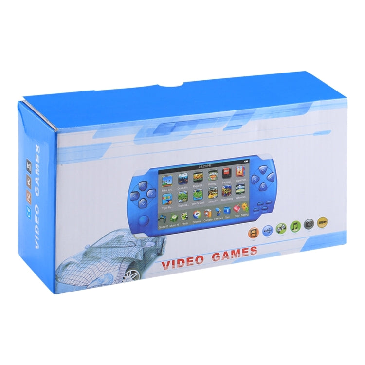 Consola de juegos portátil retro X6 con pantalla de 4,3 pulgadas y cámara de 3 MP, 10000 juegos incorporados, compatible con libros electrónicos/grabación/reproducción de música/reproducción de vídeos, X6
