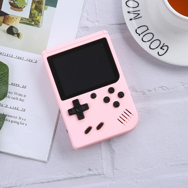 MK500 Consola de juegos portátil clásica retro Macaron Mini de 3,0 pulgadas para niños con 500 juegos integrados, compatible con salida AV, MK500 / Pink, MK500 / Green, MK500 / Grey, MK500 / Blue, MK500 / Yellow