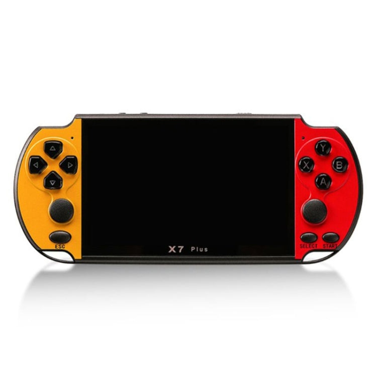 Consola de juegos portátil X7 Plus Retro Classic Games con pantalla HD de 5,1 pulgadas y memoria 8G, compatible con MP4/ebook, X7 Plus (Yellow + Red), X7 Plus (Yellow), X7 Plus (Blue + Red), X7 Plus (Blue), X7 Plus (Red)