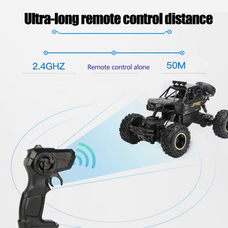 Vehículo de control remoto de coche de escalada todoterreno con motores dobles 4WD de 2,4 GHz, modelo: 9268, 9268 (Black), 9268  (Silver)