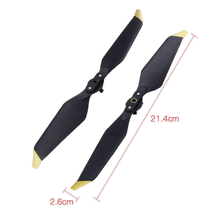 2 pares de hélices CW / CCW de liberación rápida con reducción de ruido 8331 para DJI Mavic Pro Platinum y Pro, For DJI Maivc Pro Gold, For DJI Maivc Pro Silver
