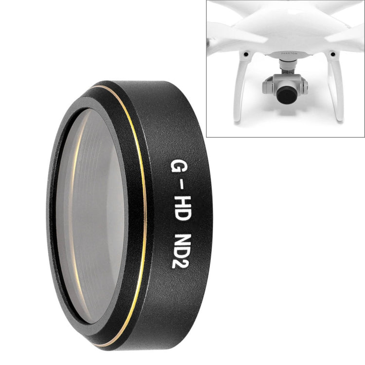 Filtro de lente ND gris HD Drone para DJI Phantom 4 Pro, ND2, ND4, ND8, ND16, ND32