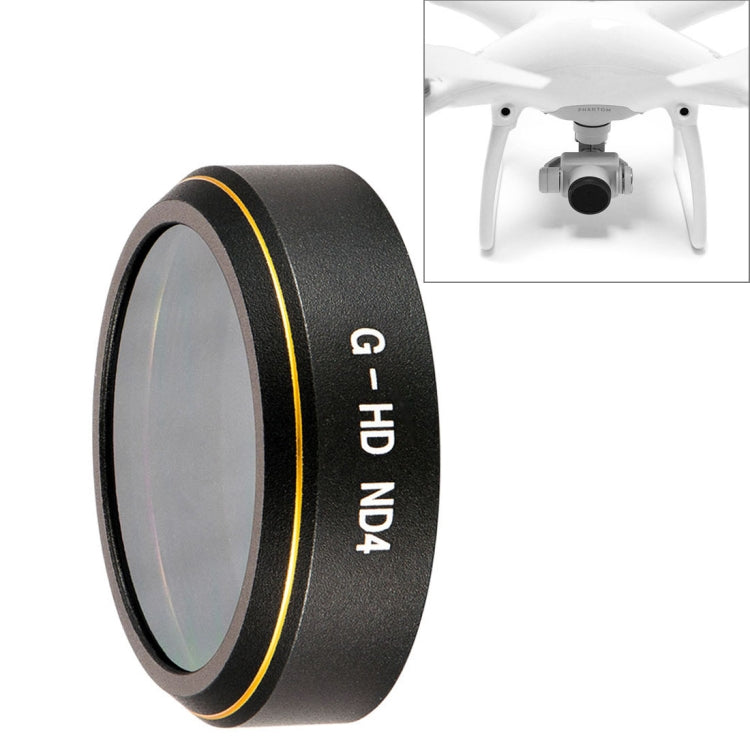 Filtro de lente ND gris HD Drone para DJI Phantom 4 Pro, ND2, ND4, ND8, ND16, ND32