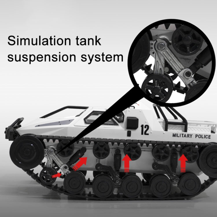 SG-1203 1:12 2.4G Simulación Control remoto EV Vehículo con orugas Tanque Vehículo todoterreno Modelo Coche de juguete