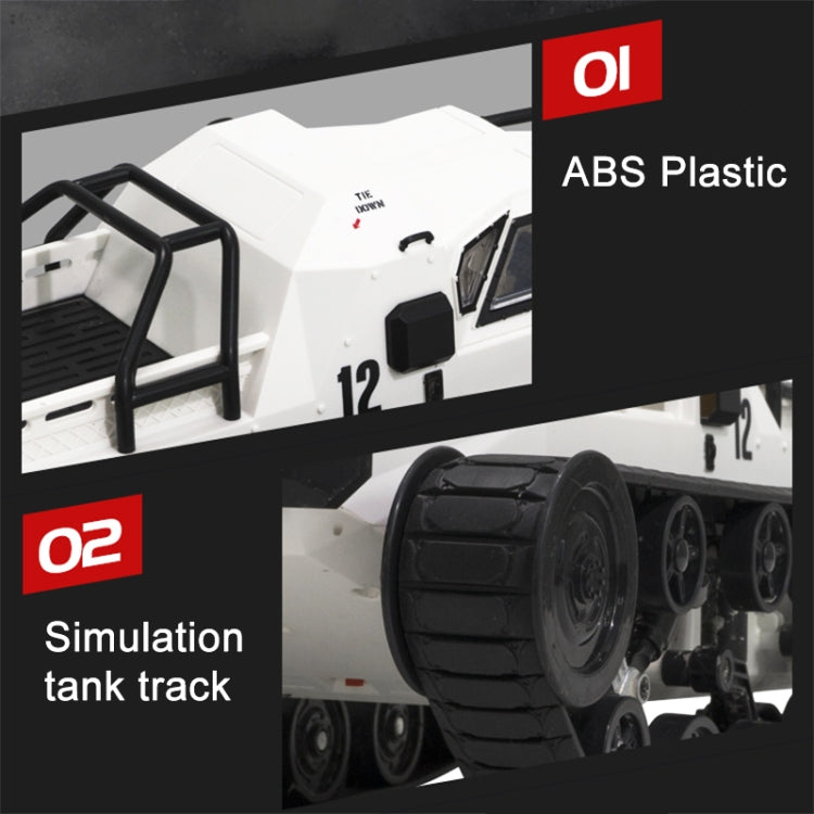 SG-1203 1:12 2.4G Simulación Control remoto EV Vehículo con orugas Tanque Vehículo todoterreno Modelo Coche de juguete