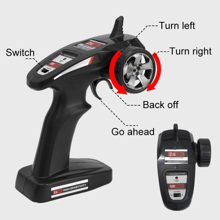 SG-1203 1:12 2.4G Simulación Control remoto EV Vehículo con orugas Tanque Vehículo todoterreno Modelo Coche de juguete