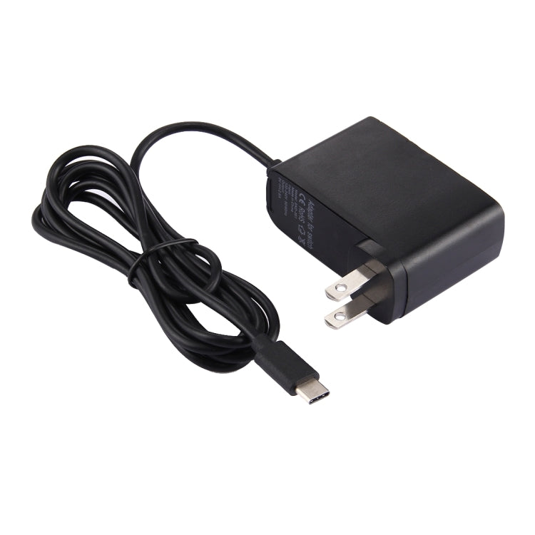 Para consola de juegos Nintendo Switch NS Adaptador de pared Cargador Adaptador de cargador Potencia de carga, CC 5 V, longitud del cable: 1,5 m, enchufe de EE. UU. (Negro), For Switch  NS US Plug