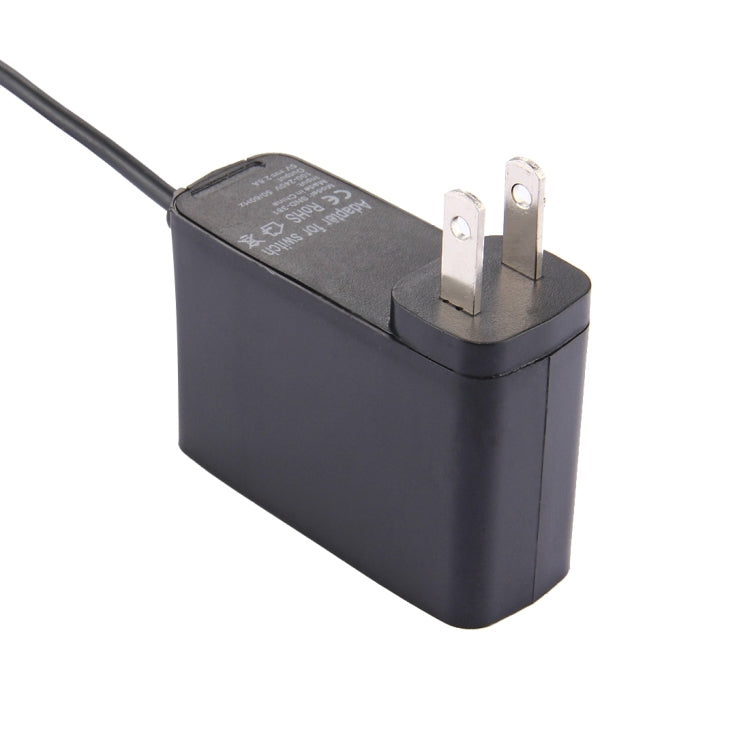 Para consola de juegos Nintendo Switch NS Adaptador de pared Cargador Adaptador de cargador Potencia de carga, CC 5 V, longitud del cable: 1,5 m, enchufe de EE. UU. (Negro), For Switch  NS US Plug